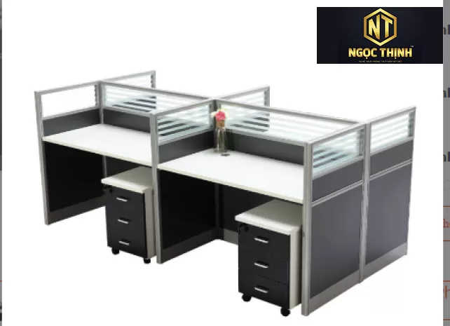 Mẫu những bàn làm việc tập thể cho nhân viên văn phòng giá rẻ tại Nội Thất Ngọc Thịnh